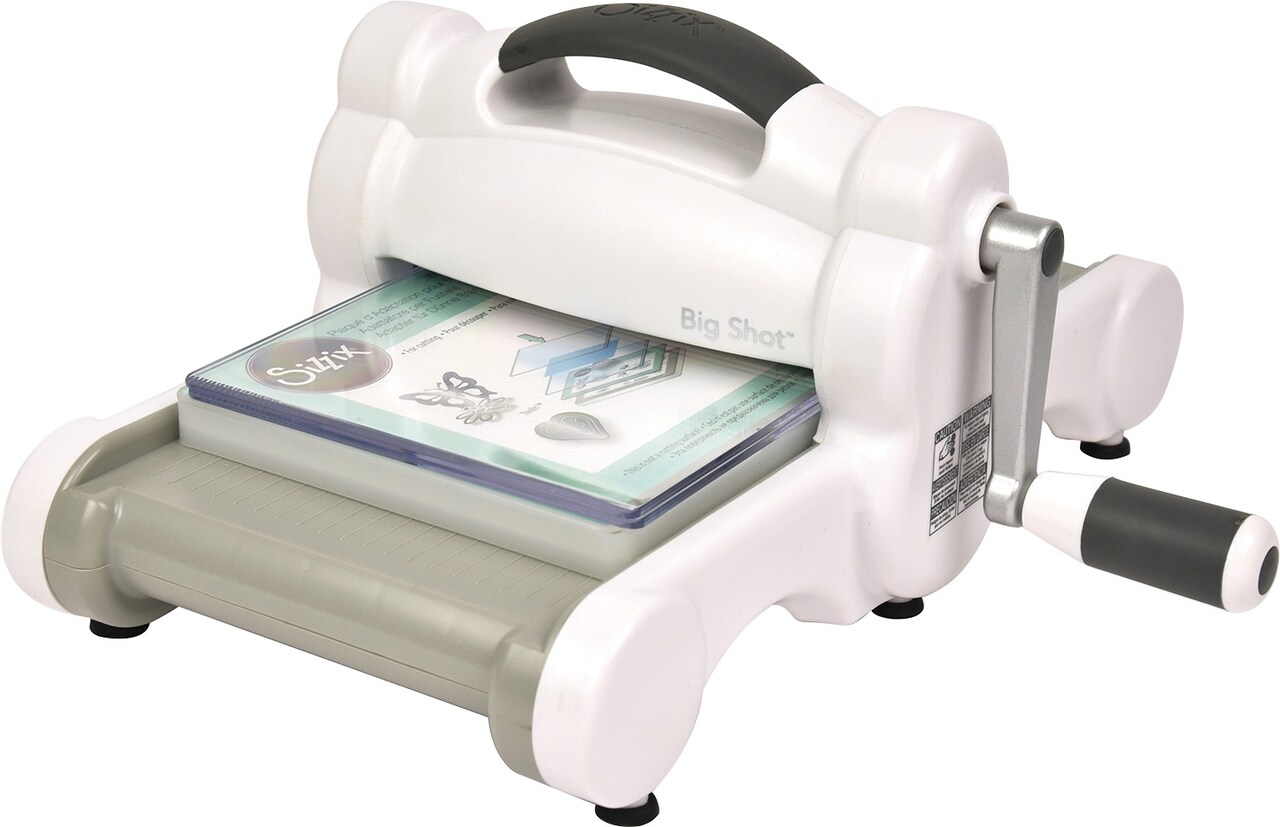 Sizzix Big Shot Machine-White W/Gray